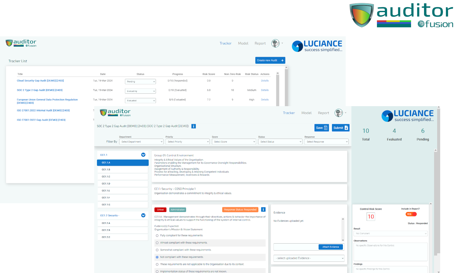 Auditor Cybersecurity Audit Management System Hero