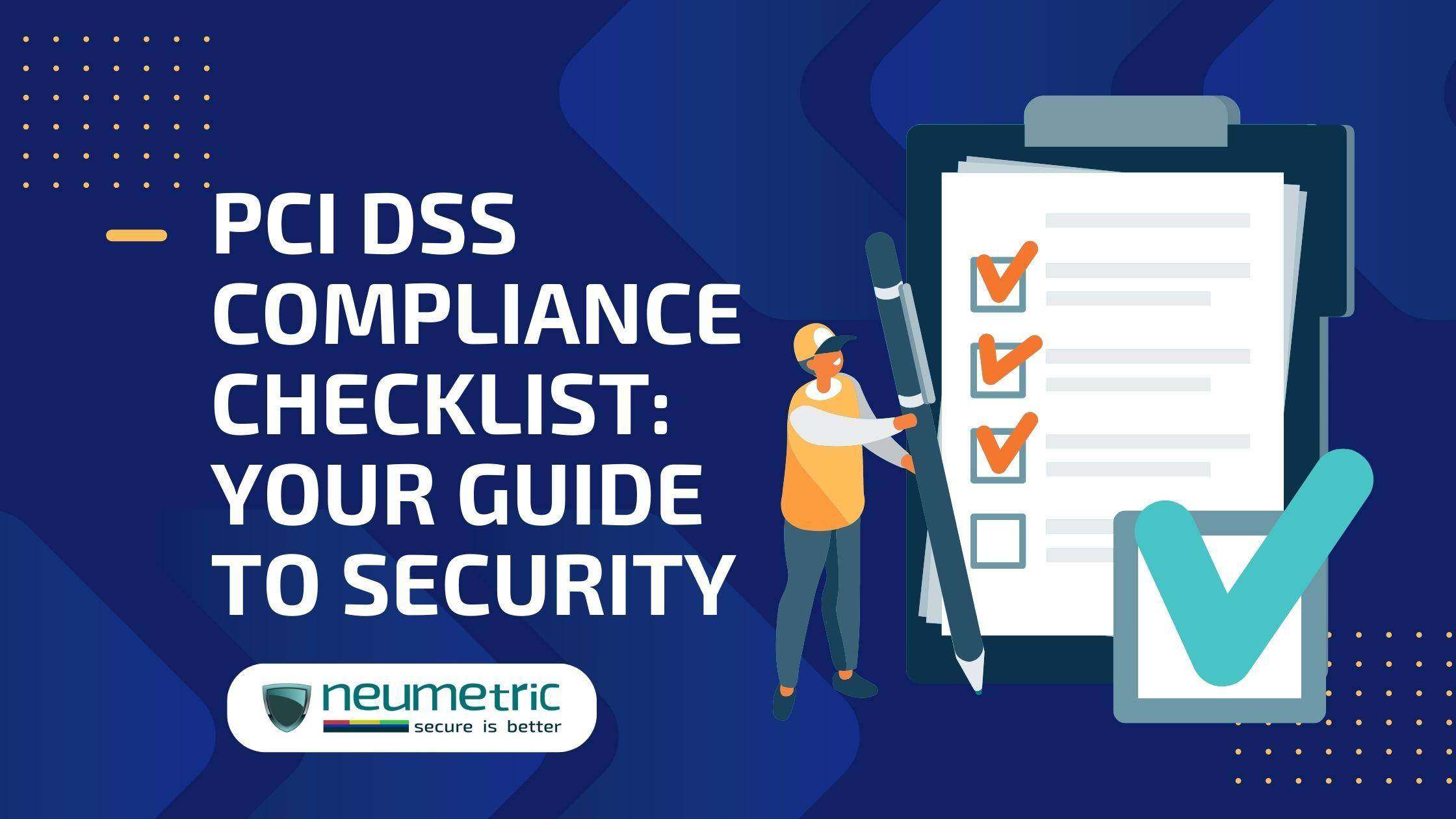 PCI DSS compliance checklist