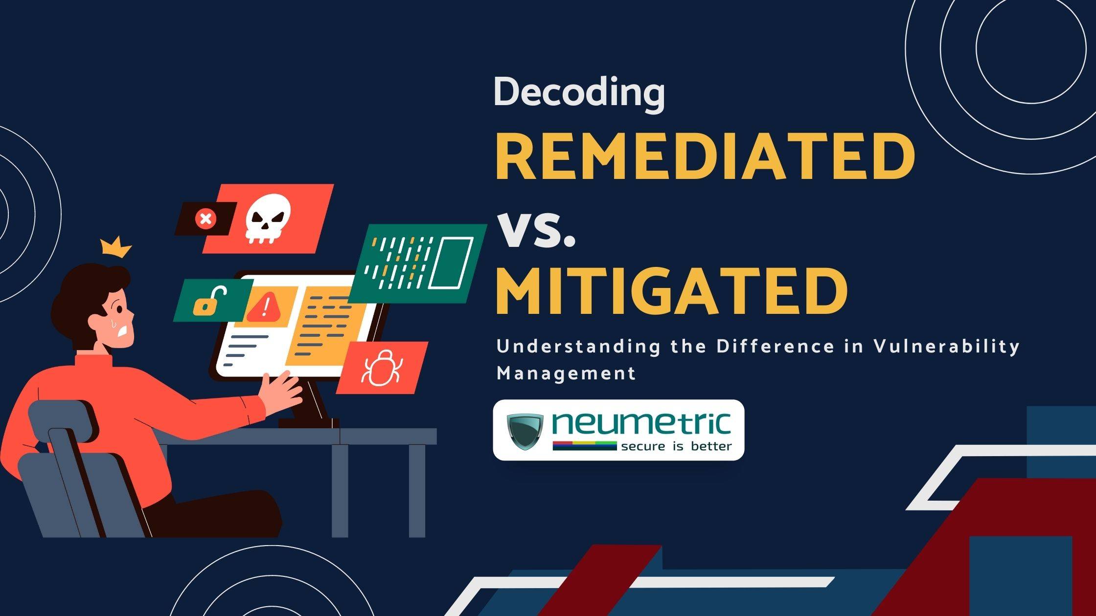 remediated vs. mitigated
