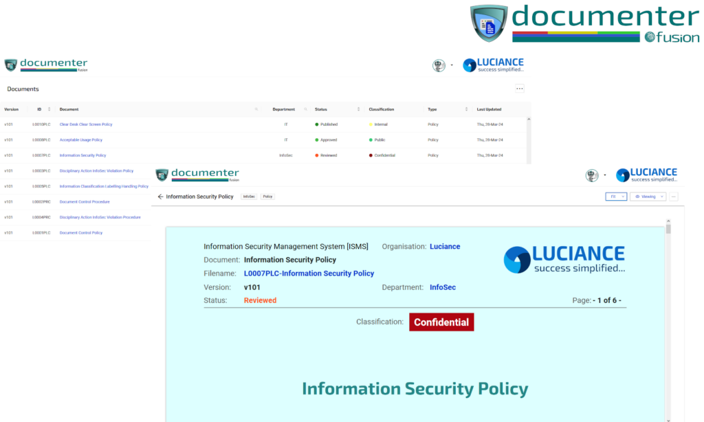 Documenter Document Management System Hero