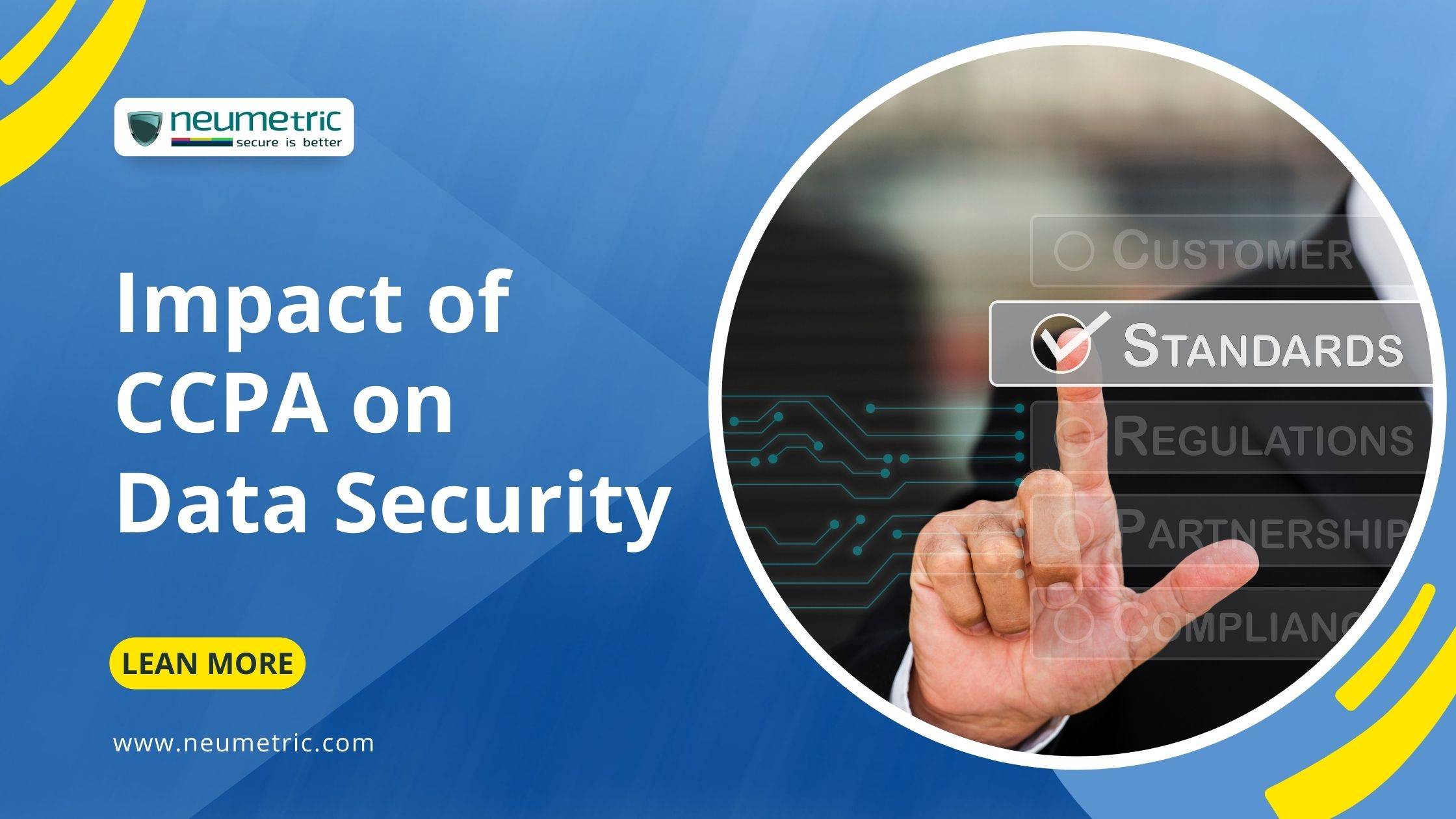 Impact of CCPA on Data Security