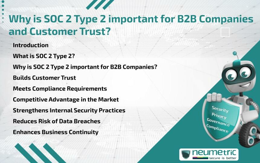 Why is SOC 2 Type 2 Important for B2B Companies & Customer Trust?