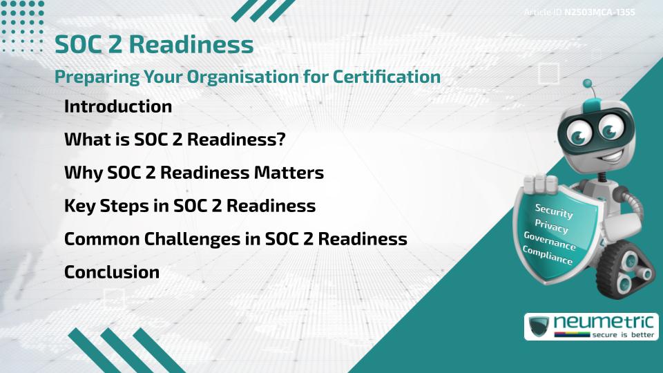SOC 2 Readiness: Preparing Your Organisation for Certification