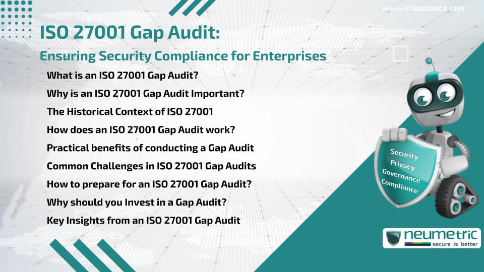 ISO 27001 Gap Audit: Ensuring Security Compliance for Enterprises