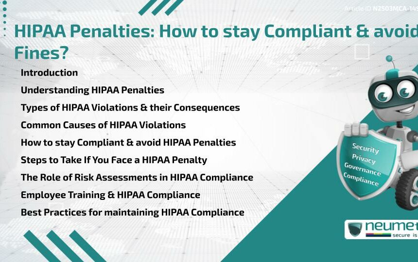 HIPAA Penalties: How to stay Compliant & avoid Fines?
