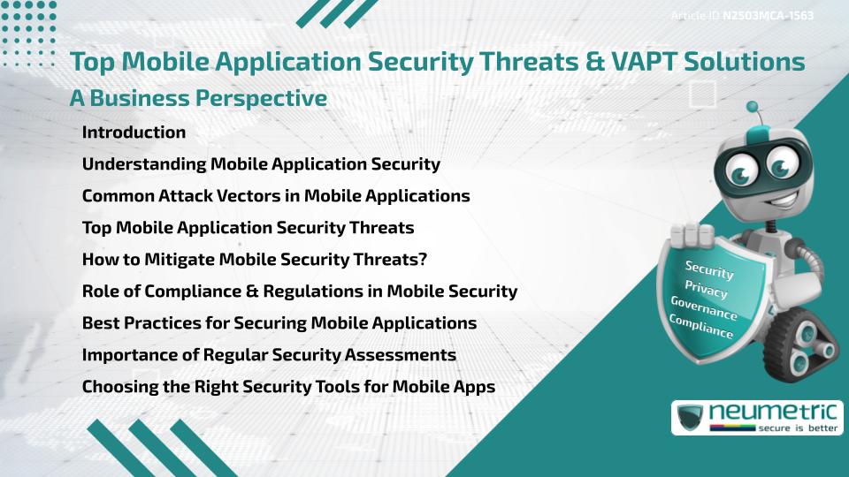 Top Mobile Application Security Threats & VAPT Solutions: A Business Perspective