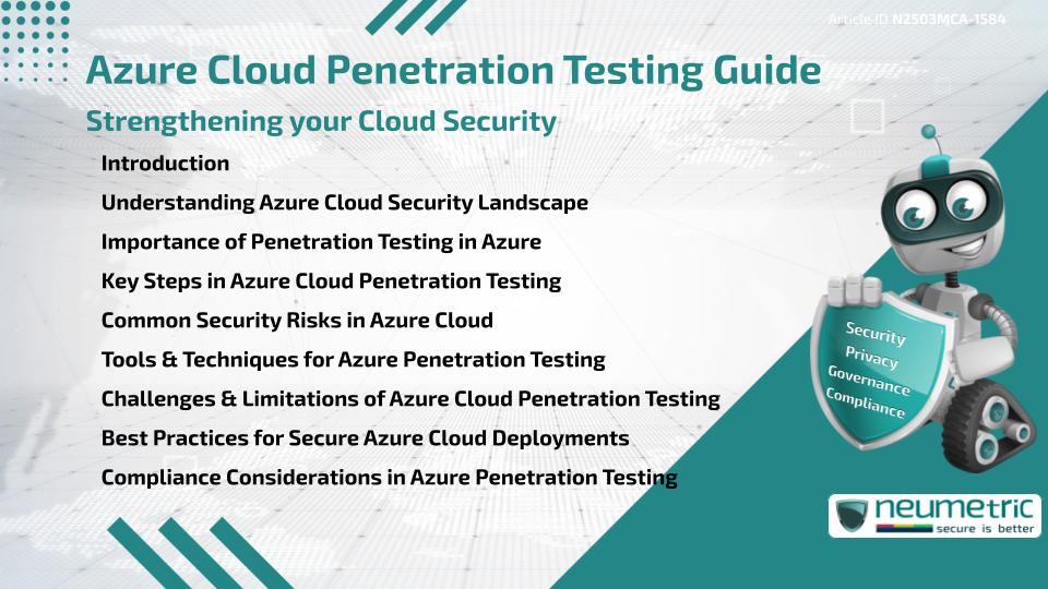 Azure Cloud Penetration Testing Guide: Strengthening your Cloud Security