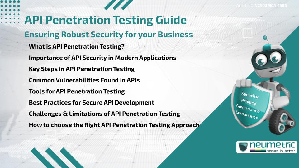 API Penetration Testing Guide: Ensuring Robust Security for your Business
