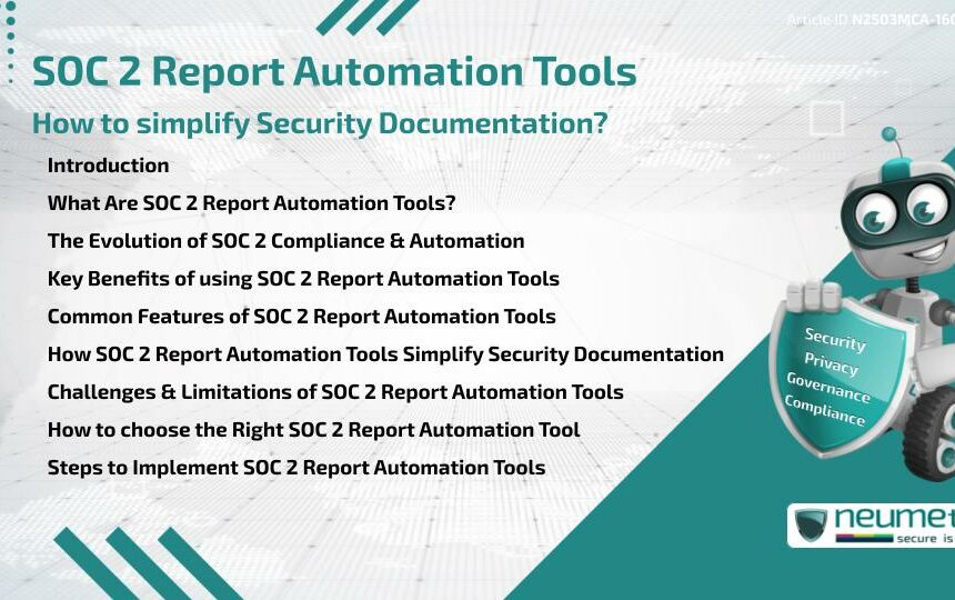 SOC 2 Report Automation Tools: How to simplify Security Documentation?