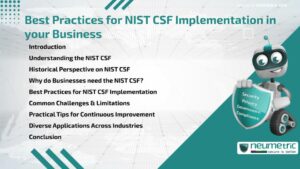 Best Practices for NIST CSF Implementation in your Business