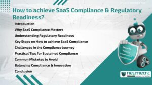 How to achieve SaaS Compliance & Regulatory Readiness?