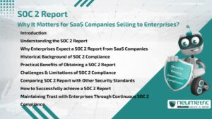 Journal (General Articles) | Neumetric SOC 2 Report: Why It Matters for SaaS Companies Selling to Enterprises?