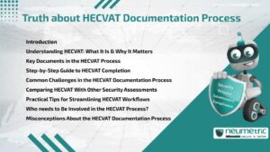 Truth about HECVAT Documentation Process