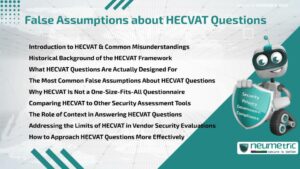 False Assumptions about HECVAT Questions