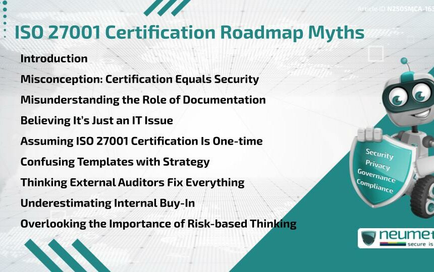 ISO 27001 Certification Roadmap Myths