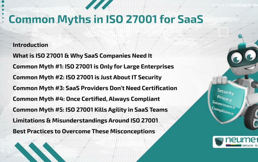 Common Myths in ISO 27001 for SaaS
