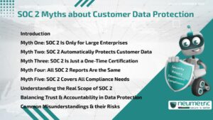 Journal (General Articles) | Neumetric SOC 2 Myths about Customer Data Protection