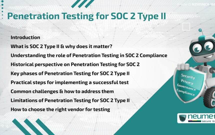 Penetration Testing for SOC 2 Type II