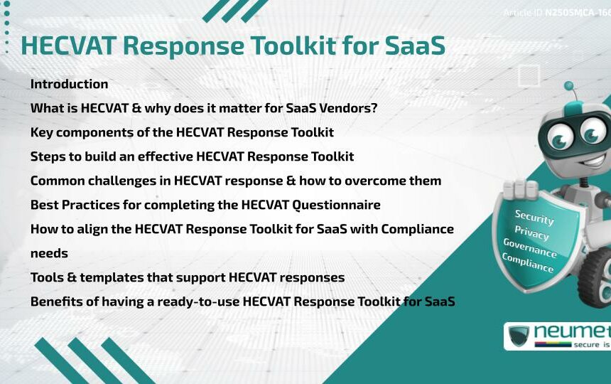 HECVAT Response Toolkit for SaaS