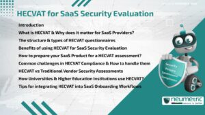 Journal (General Articles) | Neumetric HECVAT for SaaS Security Evaluation