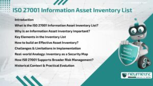ISO 27001 Information Asset Inventory List