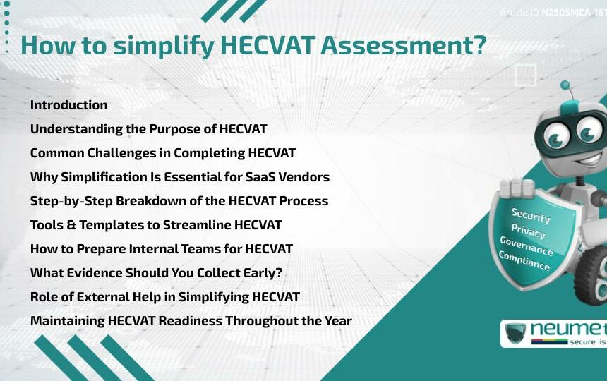 How to Simplify HECVAT Assessment?