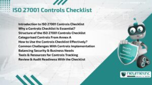 Journal (General Articles) | Neumetric ISO 27001 Controls Checklist