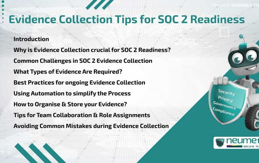 Evidence Collection Tips for SOC 2 Readiness