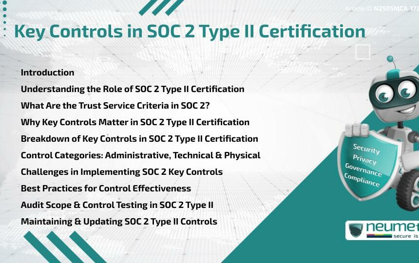Key Controls in SOC 2 Type II Certification