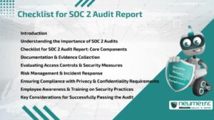 Checklist for SOC 2 Audit Report