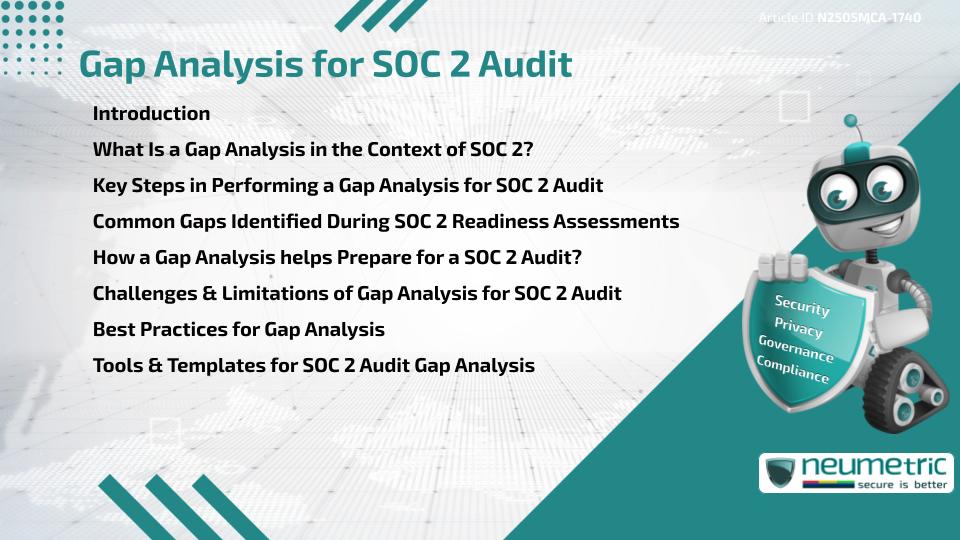 Gap Analysis for SOC 2 Audit