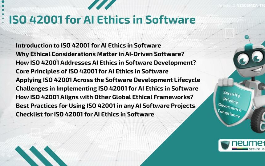 ISO 42001 for AI Ethics in Software
