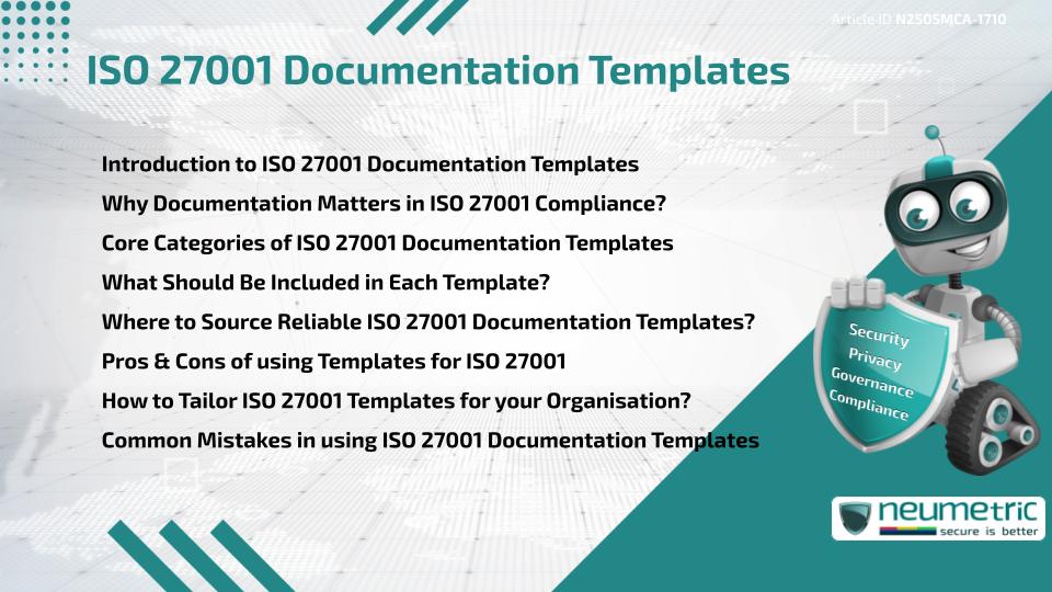 ISO 27001 Documentation Templates