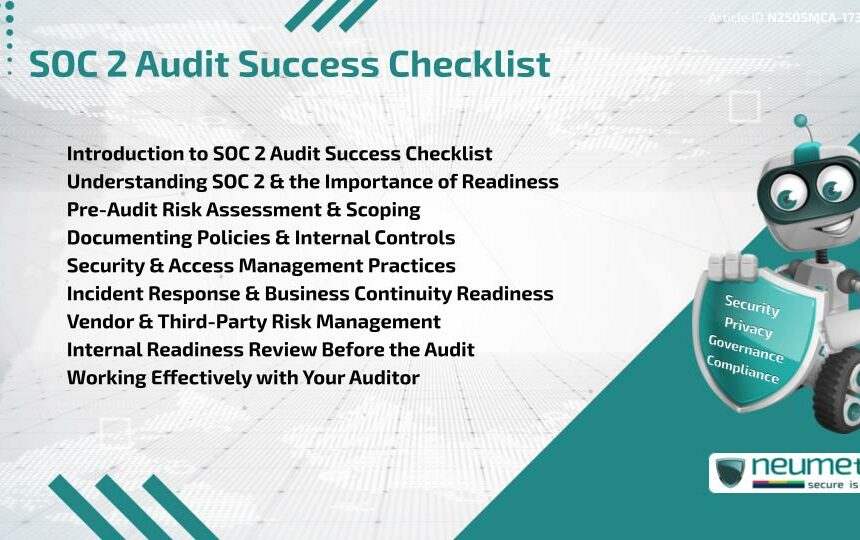SOC 2 Audit Success Checklist