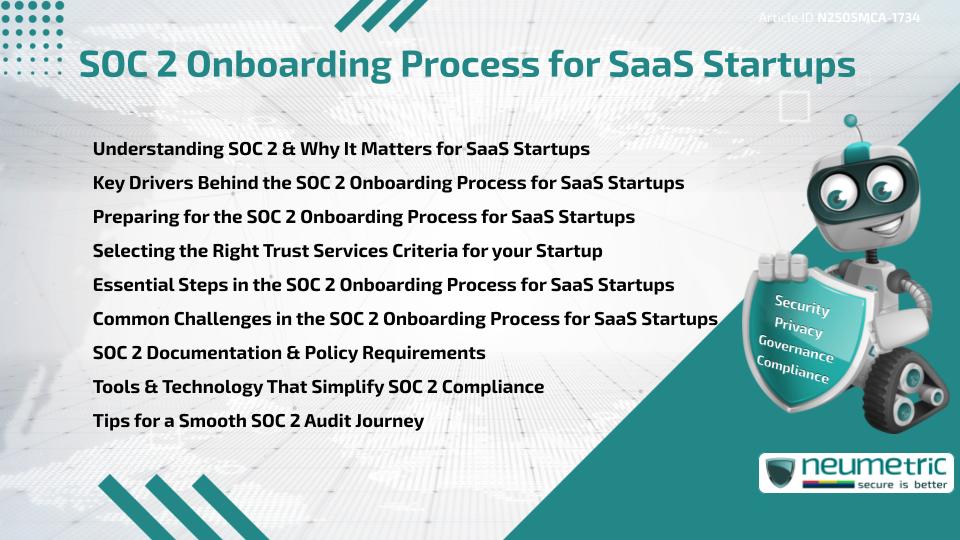 SOC 2 Onboarding Process for SaaS Startups
