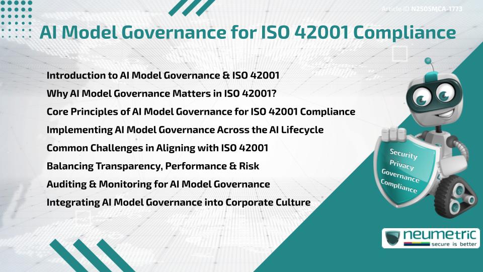 AI Model Governance for ISO 42001 Compliance