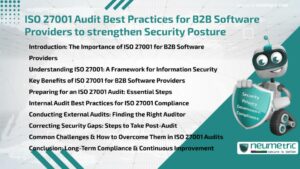 Journal (General Articles) | Neumetric ISO 27001 Audit Best Practices for B2B Software Providers to strengthen Security Posture