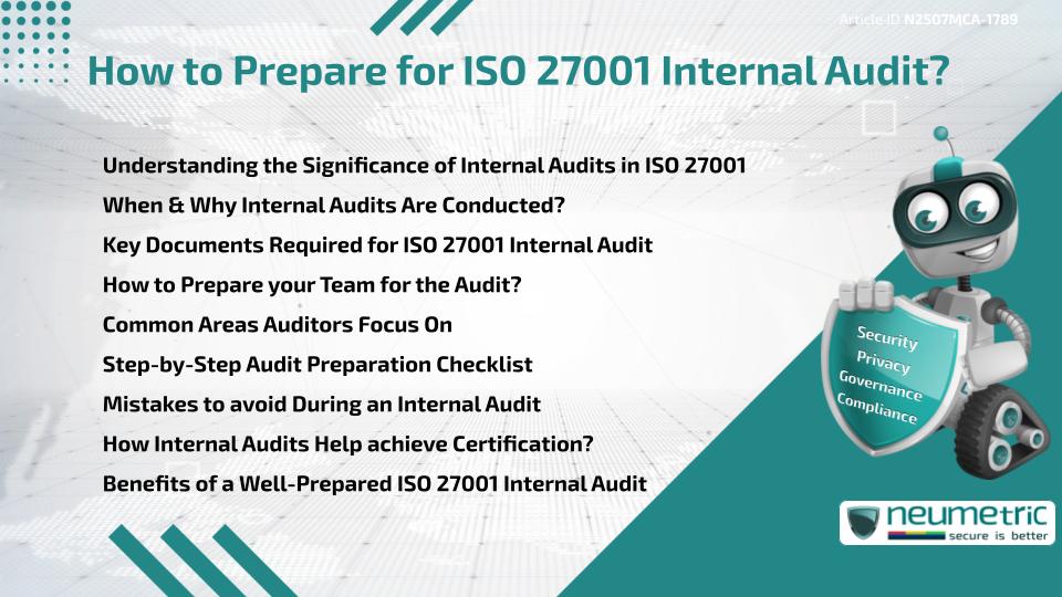 How to Prepare for ISO 27001 Internal Audit?
