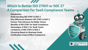 Which Is Better ISO 27001 or SOC2? A Comparison for SaaS Compliance Teams