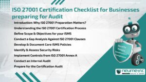 ISO 27001 Certification Checklist for Businesses preparing for Audit