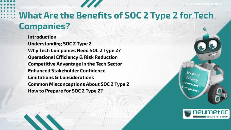 What Are the Benefits of SOC 2 Type 2 for Tech Companies?