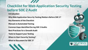 Checklist for Web Application Security Testing before SOC 2 Audit