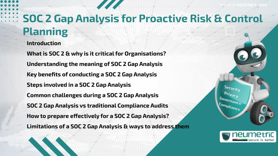 SOC 2 Gap Analysis for Proactive Risk & Control Planning