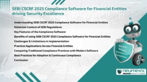 SEBI CSCRF 2025 Compliance Software for Financial Entities driving Security Excellence
