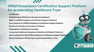 Journal (General Articles) | Neumetric HIPAA Compliance Certification Support Platform for accelerating Healthcare Trust