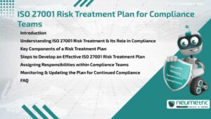 Journal (General Articles) | Neumetric ISO 27001 Risk Treatment Plan for Compliance Teams
