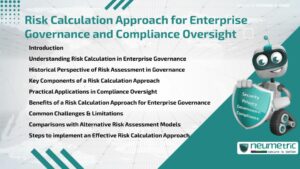 Risk Calculation Approach for Enterprise Governance & Compliance Oversight