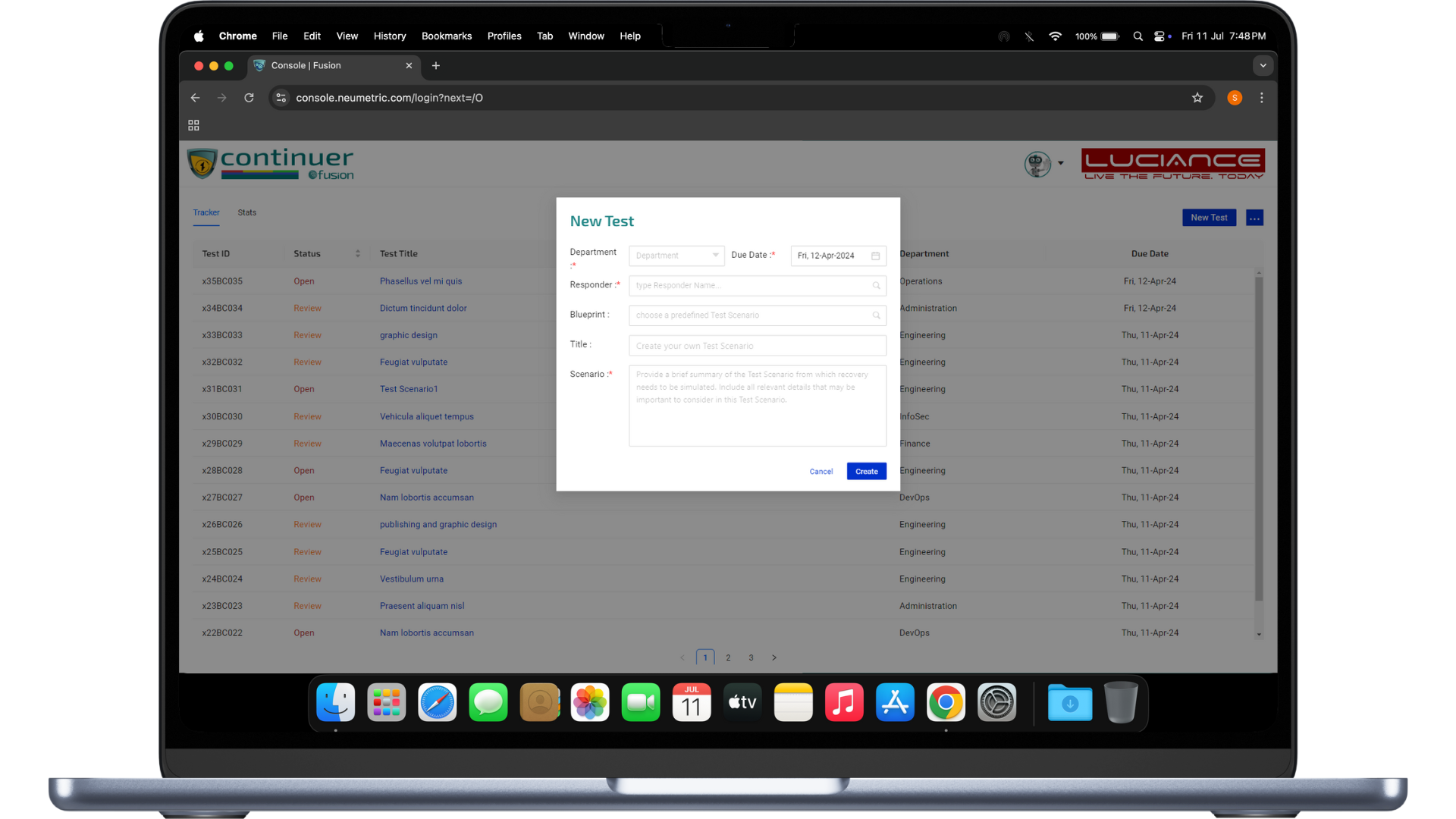 Continuer: A Business Continuity Plans Management System