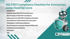 ISO 27017 Compliance Checklist for Enterprises using Cloud Services
