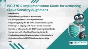 ISO 27017 Implementation Guide for achieving Cloud Security Alignment